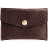 image:imagePortland Leather Goods Mini Envelope Wallet for Women  Handmade from the Finest FullGrain Hides  Features Two Interior Pockets with Secure Snap Closure  NutmegColdbrew