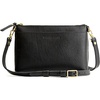 image:imagePortland Leather Goods Poppy Purse  Leather Handbag wRemovable Crossbody Strap  Handmade from the Finest FullGrain HidesPebbled Black