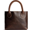image:imagePortland Leather Goods Raindrop Crossbody Bag  Leather Purse wCarrying Handles  Handmade from the Finest FullGrain HidesColdbrew