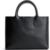 image:imagePortland Leather Goods Raindrop Crossbody Bag  Leather Purse wCarrying Handles  Handmade from the Finest FullGrain HidesPebbled Black