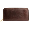 image:imagePortland Leather Goods Womens Accordion Zip Wallet  Handcrafted in Durable FullGrain Leather  8 Card Slots amp Secure Zippered Pocket  PlumColdbrew