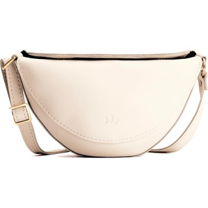image:imagePortland Leather Goods Koala Sling Bag  Leather Sling with Adjustable Strap  Handmade from the Finest FullGrain HidesBone