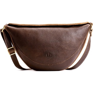 image:imagePortland Leather Goods Koala Sling Bag  Leather Sling with Adjustable Strap  Handmade from the Finest FullGrain HidesColdbrew