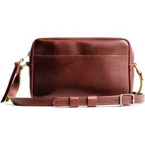 image:imagePortland Leather Goods Large Camera Bag Purse for Women  Handmade from the Finest FullGrain HidesCognac