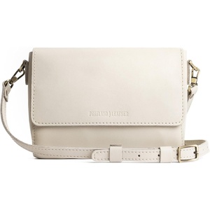 image:imagePortland Leather Goods Metro Crossbody Bag for Women  Handmade from the Finest FullGrain HidesBone