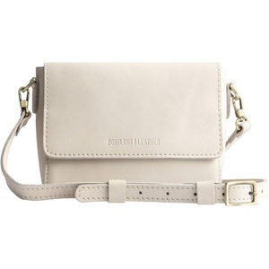 image:imagePortland Leather Goods Metro Mini Crossbody Bag for Women  Handmade from the Finest FullGrain HidesBone