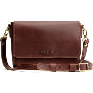 image:imagePortland Leather Goods Metro Mini Crossbody Bag for Women  Handmade from the Finest FullGrain HidesCognac