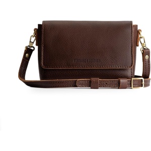image:imagePortland Leather Goods Metro Mini Crossbody Bag for Women  Handmade from the Finest FullGrain HidesColdbrew