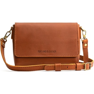 image:imagePortland Leather Goods Metro Mini Crossbody Bag for Women  Handmade from the Finest FullGrain HidesHoney