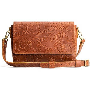 image:imagePortland Leather Goods Metro Mini Crossbody Bag for Women  Handmade from the Finest FullGrain HidesMeadow