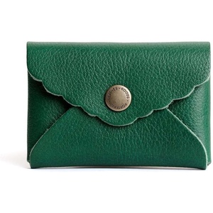 image:imagePortland Leather Goods Mini Daisy Wallet for Women  Handmade from the Finest FullGrain Hides  Features Envelope Design with Snap Closure  BlackBacalar