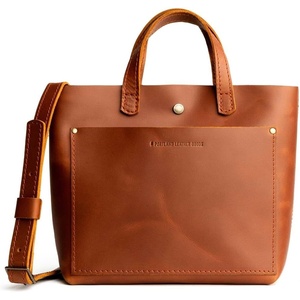 image:imagePortland Leather Goods Mini Snap Crossbody Tote Bag for Women  Handmade Snap Closure Durable amp Unlined  Outside Pocket  SnapHoney
