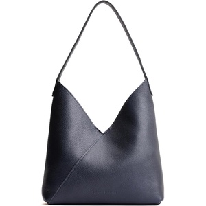 image:imagePortland Leather Goods Naomi Shoulder Bag  Handmade Slouchy Bag with Adjustable Crossbody Strap amp Secure Magnetic ClosureL Night Owl