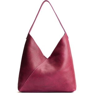 image:imagePortland Leather Goods Naomi Shoulder Bag  Handmade Slouchy Bag with Adjustable Crossbody Strap amp Secure Magnetic ClosureO Orchid