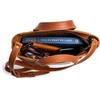 image:imagePortland Leather Goods Mini Crossbody Tote Bag for Women  Handmade from the Finest FullGrain Hides  Adjustable StrapHoney