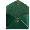 image:imagePortland Leather Goods Mini Daisy Wallet for Women  Handmade from the Finest FullGrain Hides  Features Envelope Design with Snap Closure  BacalarBacalar