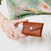 image:imagePortland Leather Goods Mini Daisy Wallet for Women  Handmade from the Finest FullGrain Hides  Features Envelope Design with Snap Closure  BacalarHoney
