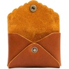 image:imagePortland Leather Goods Mini Daisy Wallet for Women  Handmade from the Finest FullGrain Hides  Features Envelope Design with Snap Closure  BacalarHoney