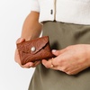 image:imagePortland Leather Goods Mini Daisy Wallet for Women  Handmade from the Finest FullGrain Hides  Features Envelope Design with Snap Closure  BacalarMeadow