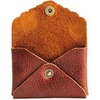 image:imagePortland Leather Goods Mini Daisy Wallet for Women  Handmade from the Finest FullGrain Hides  Features Envelope Design with Snap Closure  BacalarNutmeg