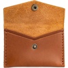image:imagePortland Leather Goods Mini Envelope Wallet for Women  Handmade from the Finest FullGrain Hides  Features Two Interior Pockets with Secure Snap Closure  BacalarHoney