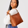 image:imagePortland Leather Goods Triangle Shoulder Bag for Women  Handmade from the Finest FullGrain Hides  HandmadeHoney