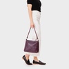 image:imagePortland Leather Goods Triangle Shoulder Bag for Women  Handmade from the Finest FullGrain Hides  HandmadePlum
