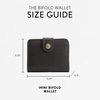 image:imagePortland Leather Goods Womens Bifold Wallet  Slim Design with Secure Snap 8 Card Slots amp Interior Zipper Pocket  HoneyBlack