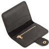 image:imagePortland Leather Goods Womens Bifold Wallet  Slim Design with Secure Snap 8 Card Slots amp Interior Zipper Pocket  HoneyBlack