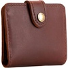 image:imagePortland Leather Goods Womens Bifold Wallet  Slim Design with Secure Snap 8 Card Slots amp Interior Zipper Pocket  HoneyCognac
