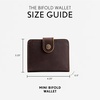 image:imagePortland Leather Goods Womens Bifold Wallet  Slim Design with Secure Snap 8 Card Slots amp Interior Zipper Pocket  HoneyGrizzly