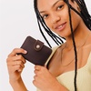 image:imagePortland Leather Goods Womens Bifold Wallet  Slim Design with Secure Snap 8 Card Slots amp Interior Zipper Pocket  HoneyGrizzly