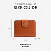 image:imagePortland Leather Goods Womens Bifold Wallet  Slim Design with Secure Snap 8 Card Slots amp Interior Zipper Pocket  HoneyHoney