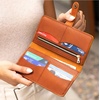 image:imagePortland Leather Goods Womens Bifold Wallet  Slim Design with Secure Snap 8 Card Slots amp Interior Zipper Pocket  HoneyL Honey