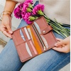 image:imagePortland Leather Goods Womens Bifold Wallet  Slim Design with Secure Snap 8 Card Slots amp Interior Zipper Pocket  HoneyL Nutmeg
