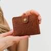 image:imagePortland Leather Goods Womens Bifold Wallet  Slim Design with Secure Snap 8 Card Slots amp Interior Zipper Pocket  HoneyMeadow