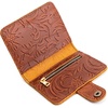 image:imagePortland Leather Goods Womens Bifold Wallet  Slim Design with Secure Snap 8 Card Slots amp Interior Zipper Pocket  HoneyMeadow