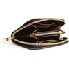 image:imagePortland Leather Goods Womens Small Zip Wallet  Expandable Design with Zipper Closure 4 Card Slots 2 Cash Slots amp Zippered Coin Pocket  Handmade from the Finest FullGrain Hides  ColdbrewCognac