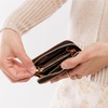 image:imagePortland Leather Goods Womens Small Zip Wallet  Expandable Design with Zipper Closure 4 Card Slots 2 Cash Slots amp Zippered Coin Pocket  Handmade from the Finest FullGrain Hides  ColdbrewNutmeg