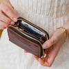 image:imagePortland Leather Goods Womens Small Zip Wallet  Expandable Design with Zipper Closure 4 Card Slots 2 Cash Slots amp Zippered Coin Pocket  Handmade from the Finest FullGrain Hides  ColdbrewColdbrew