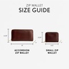 image:imagePortland Leather Goods Womens Small Zip Wallet  Expandable Design with Zipper Closure 4 Card Slots 2 Cash Slots amp Zippered Coin Pocket  Handmade from the Finest FullGrain Hides  ColdbrewCognac