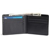 image:imagePortland Leather Hudson Bifold Wallet for Men  Sleek Minimalist Design  RFIDBlocking  6 Card Slots Bill Compartment 2 Hidden Pockets  Mens Leather Wallet  BlackrockBlackrock