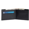image:imagePortland Leather Ridgewell Bifold Wallet for Men  Handmade FullGrain Leather  Slim Design  RFID Blocking  3 Card Slots amp 2 Bill Compartments  Natural Suede Interior  BlackrockBlackrock