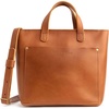 image:imagePortland Leather Goods Mini Crossbody Tote Bag for Women  Handmade from the Finest FullGrain Hides  Adjustable StrapHoney