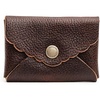 image:imagePortland Leather Goods Mini Daisy Wallet for Women  Handmade from the Finest FullGrain Hides  Features Envelope Design with Snap Closure  BacalarColdbrew