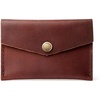 image:imagePortland Leather Goods Mini Envelope Wallet for Women  Handmade from the Finest FullGrain Hides  Features Two Interior Pockets with Secure Snap Closure  BacalarCognac