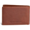 image:imagePortland Leather Ridgewell Bifold Wallet for Men  Handmade FullGrain Leather  Slim Design  RFID Blocking  3 Card Slots amp 2 Bill Compartments  Natural Suede Interior  BlackrockSaddlestone