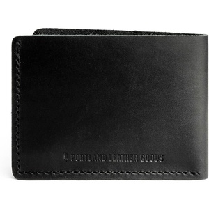 image:imagePortland Leather Bifold Wallet for Men  Classic FullGrain Leather Wallets for Men Holds 12 Cards  Slim Profile with Bill Compartment Durable Unique Patina  BlackCognacMadrone Colors AvailableBlack