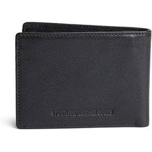 image:imagePortland Leather Black Rock Classic Slimline Bifold Wallet  Handmade Leather Wallets for Men with RFID Blocking  Durable amp Stylish  4 Card Slots 2 Bill Compartments  BlackrockBlackrock