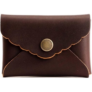 image:imagePortland Leather Goods Mini Daisy Wallet for Women  Handmade from the Finest FullGrain Hides  Features Envelope Design with Snap Closure  BacalarGrizzly